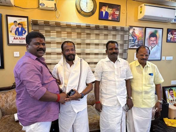 New Year 2025 Greetings from Pudukkottai South AIADMK Leaders