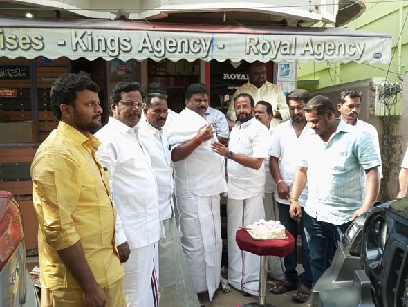 Meeting with Pudukkottai South City Secretary SAS. Seth