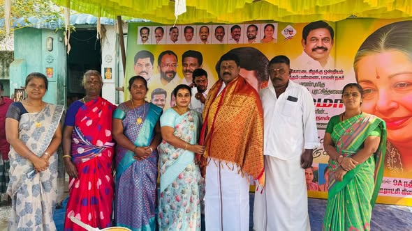 Annadhanam at 9A Natham Pannai, Balan Nagar