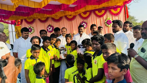 Cricket Tournament and Prize Distribution at Kammangadu