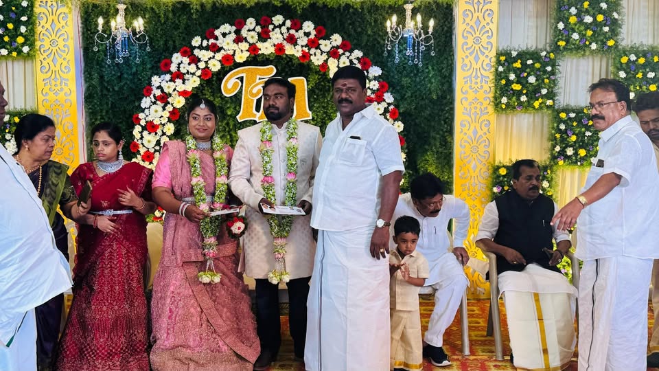 Participation in Wedding Ceremony of Thiru N. Rengaraj and Smt. C. Shanti