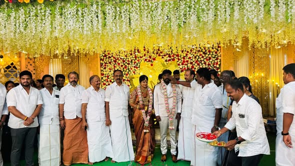 Participation in Engagement Ceremony at Palakudippatti, Alangudi Taluk