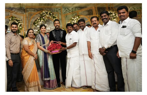 Participation in Family Function at the Residence of Thiru S. P. Velumani