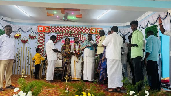 Participation in Wedding Ceremony at Athangaraividuthi, Karambakudi Taluk