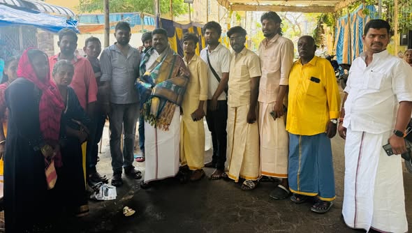 Inauguration of Annadhanam at the 54th Annual Poochoriyal Festival of Arulmigu Sri Muthumariamman Temple