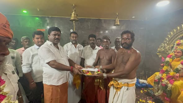 48th Day Mandal Abhishekam Ceremony at Rayapatti Village