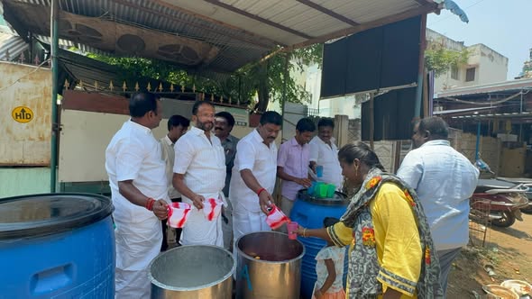 Participation in Neermor Offering Ceremony at Sri Muthumari Amman Temple