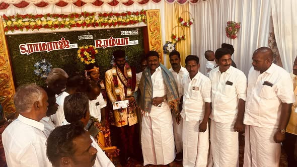 Participation in Wedding Ceremony at Kuppaiyampatti