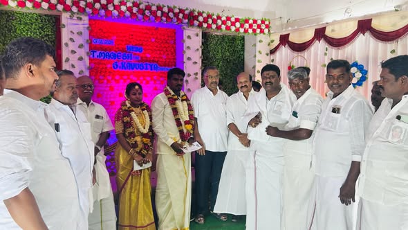 Participation in Wedding Ceremony at Mazhaiyur