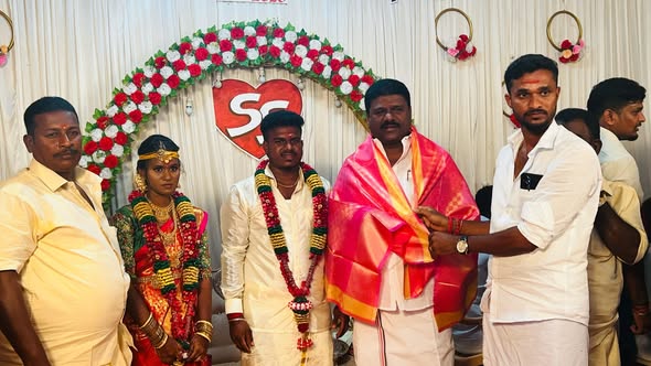 Participation in Wedding Ceremony at Ponnanviduthi