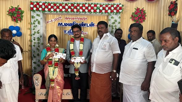 Participation in Engagement Ceremony at Kuzhandiranpattu