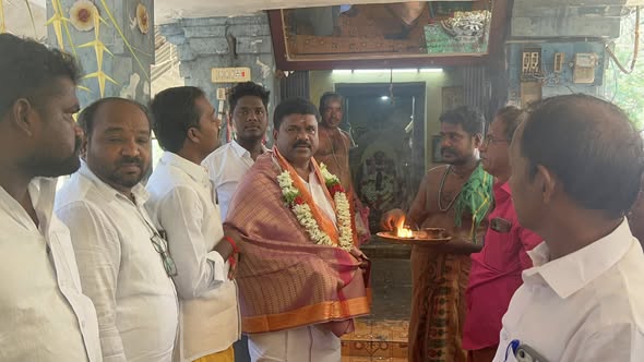 Inauguration of Annadhanam at Sri Vazhipidu Vinayagar Temple
