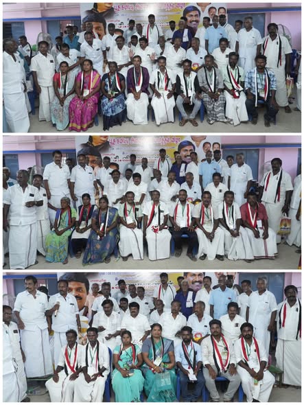 Booth Committee Field Review Meeting in Thiruvarangulam North Union
