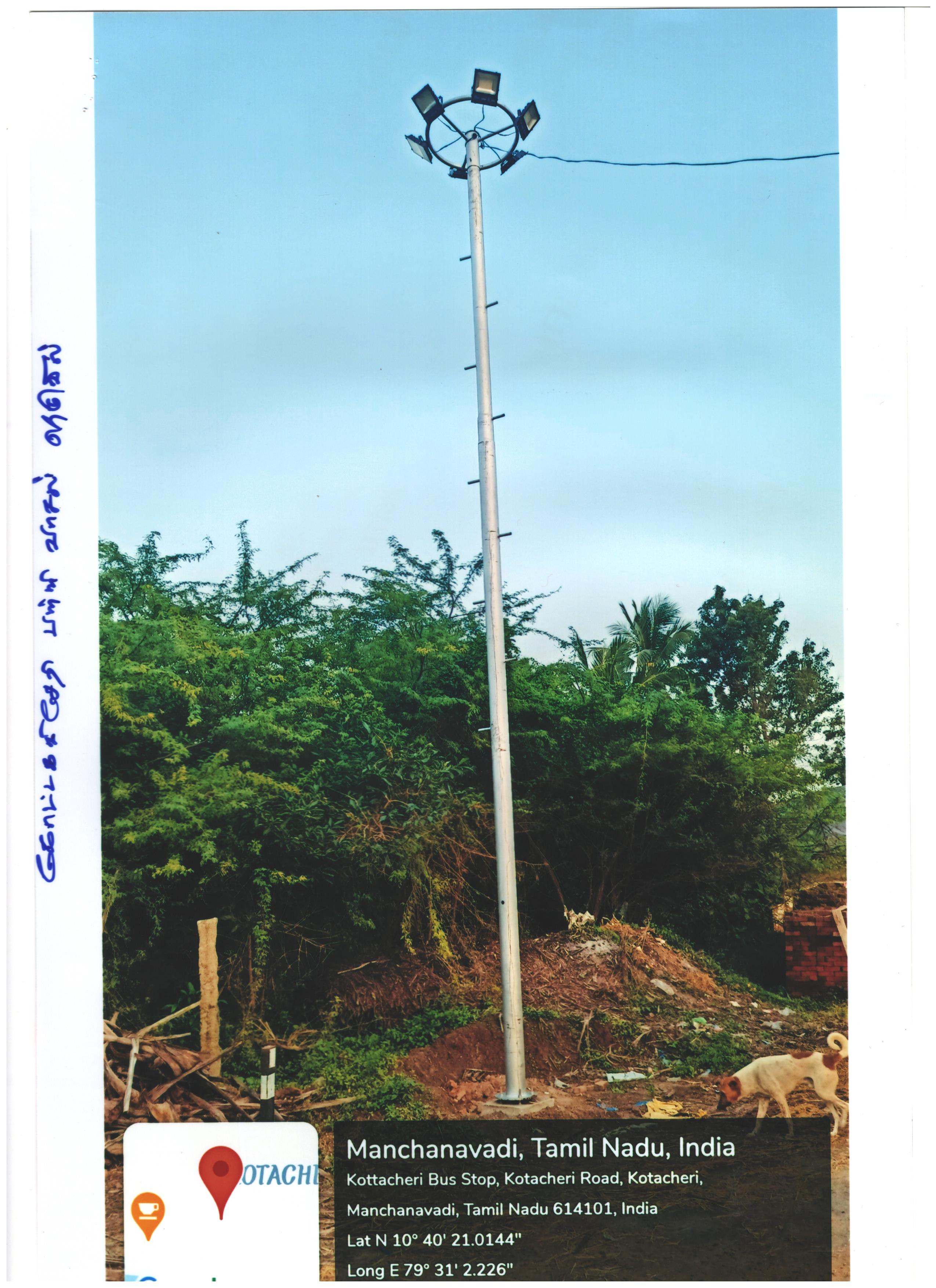 Streetlight Installation Work